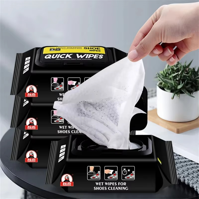 Disposable 12Pcs/30Pcs Shoes C - Sneaker Care Wipes 评论和价格