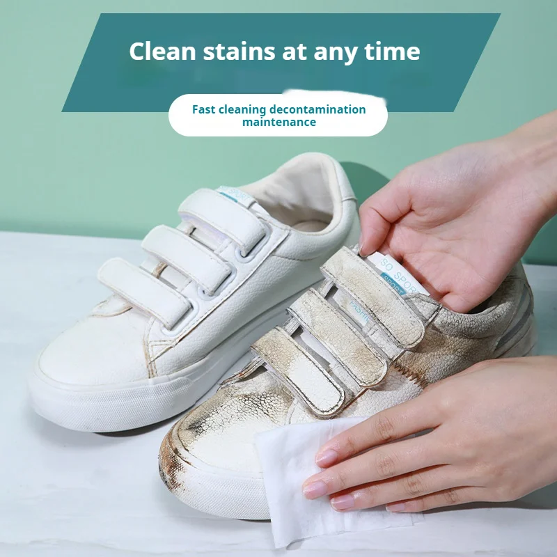 12/30/80PCS NEW Portable Dispo - Sneaker Care Wipes 评论和价格