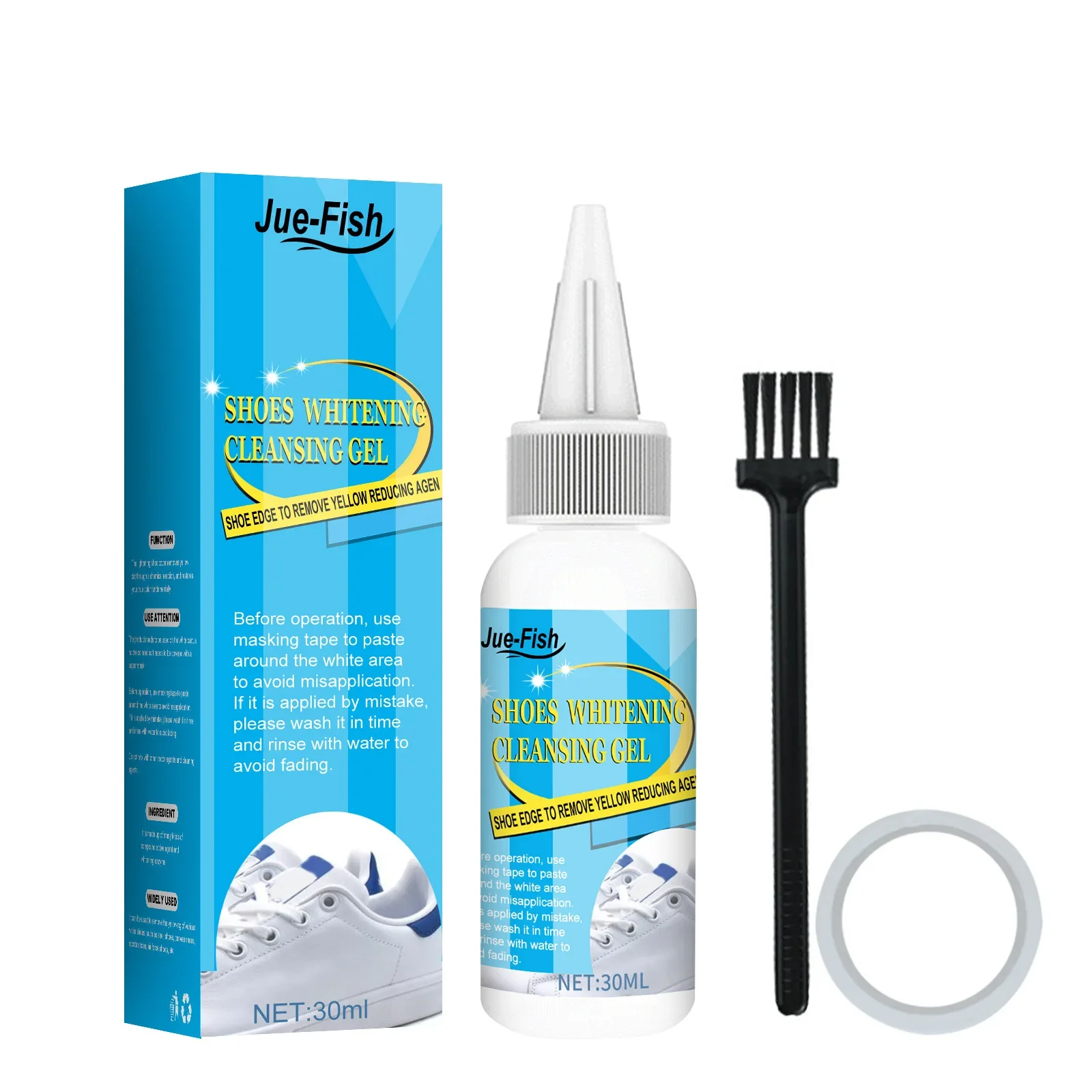 White Shoes Cleaning Gel Stain - Sneaker Care Kit 评论和价格