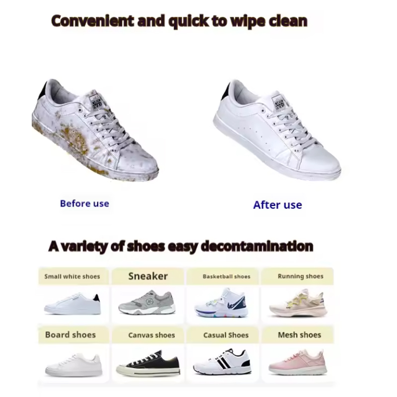 12Pcs/30Pcs Disposable Shoes C - Sneaker Care Wipes 评论和价格