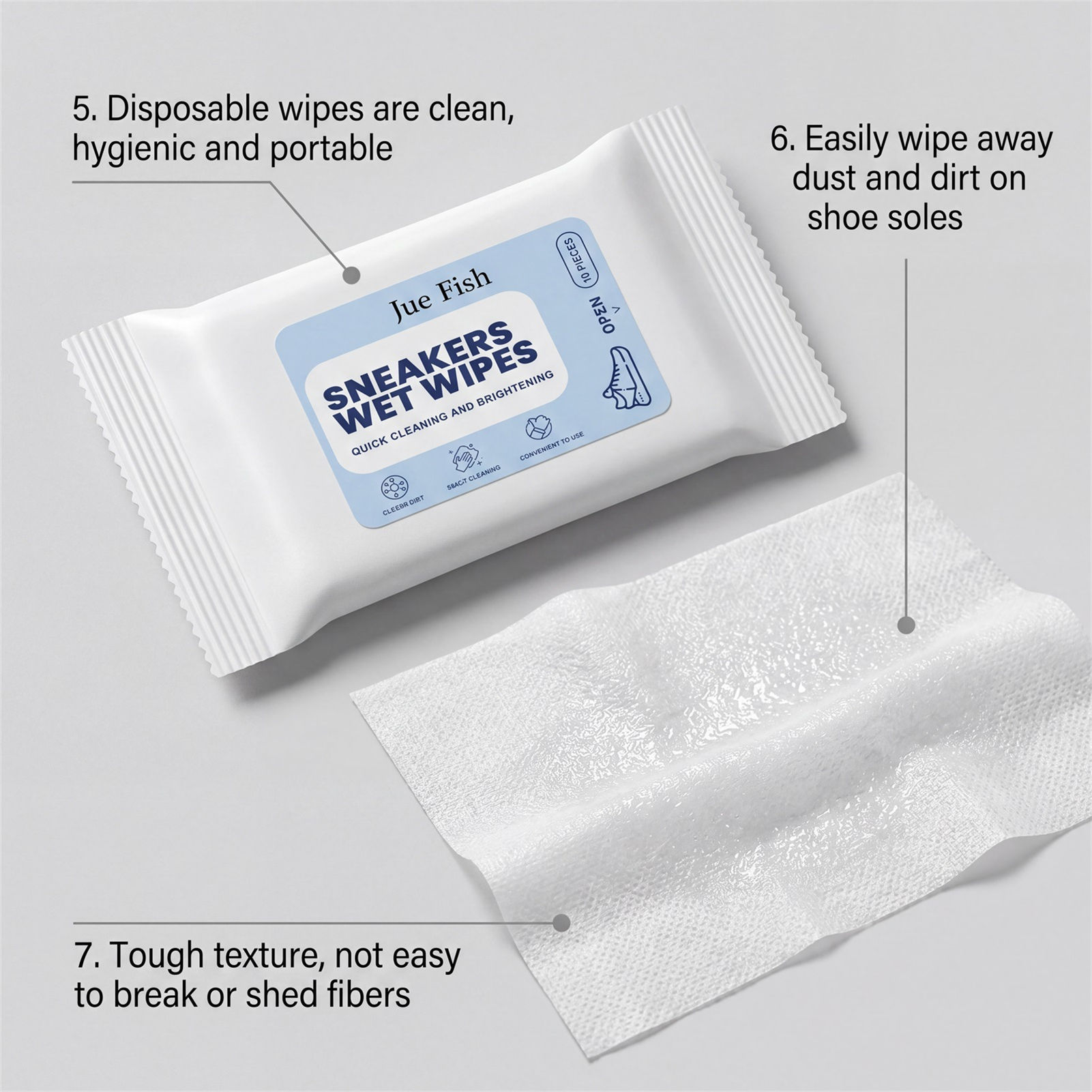 Shoe Cleaning Wipes Portable T - Sneaker Care Wipes 评论和价格