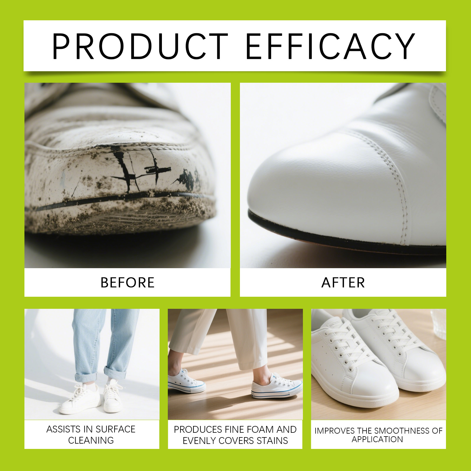 White Shoe Cleaner Sneaker Cle - Sneaker Care Kit 评论和价格